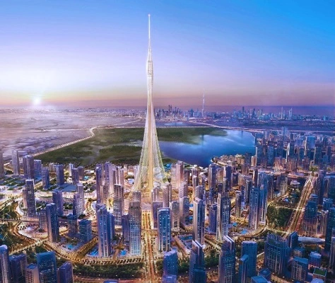 Tower Architecture in Dubai